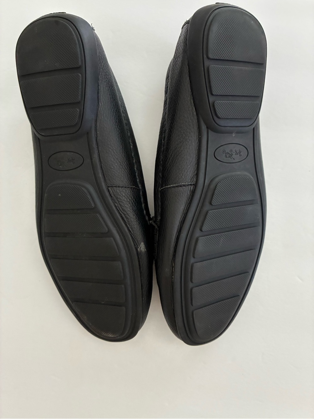 Coach Black Leather Loafers - Picture 3 of 3